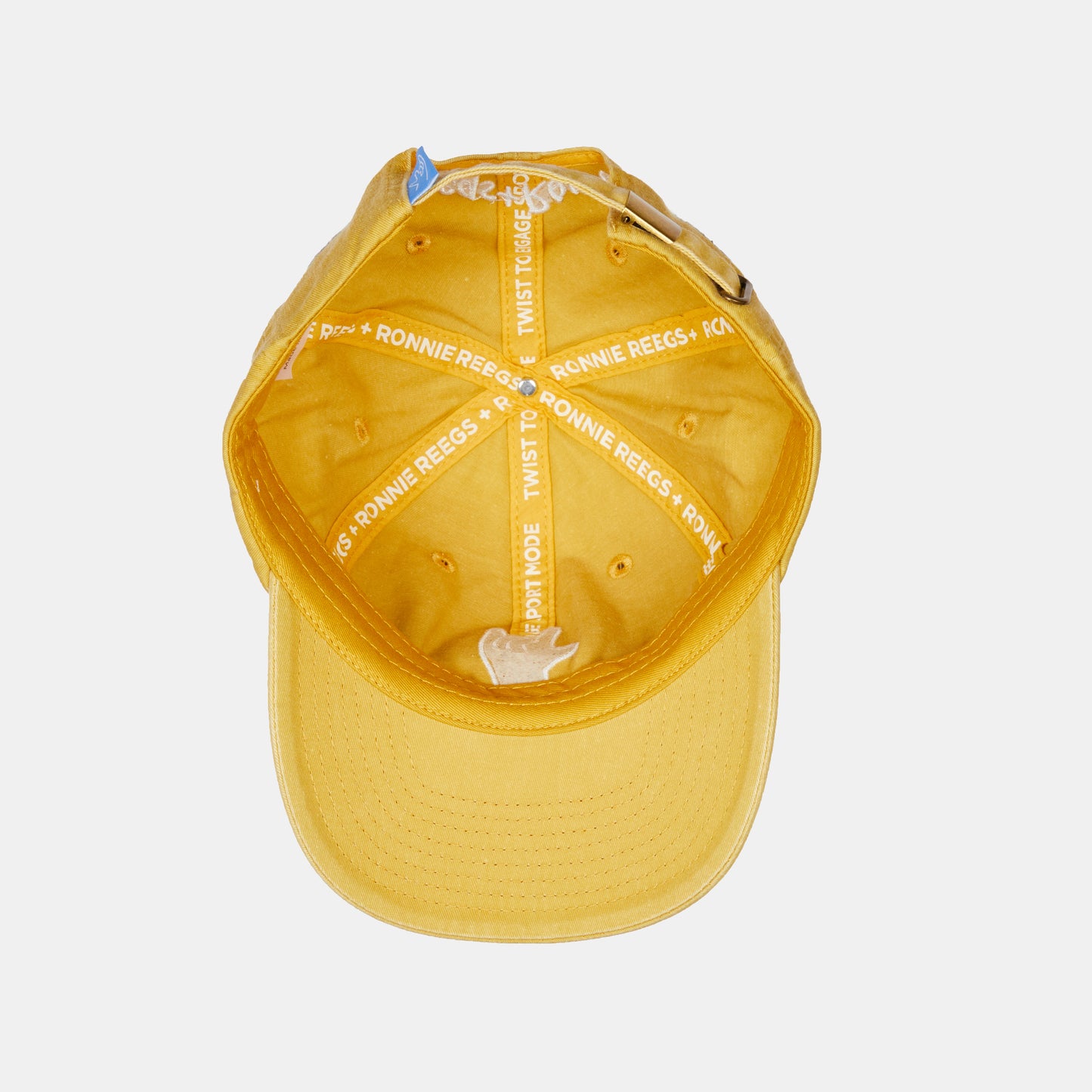 Supporters Cap - Washed Yellow