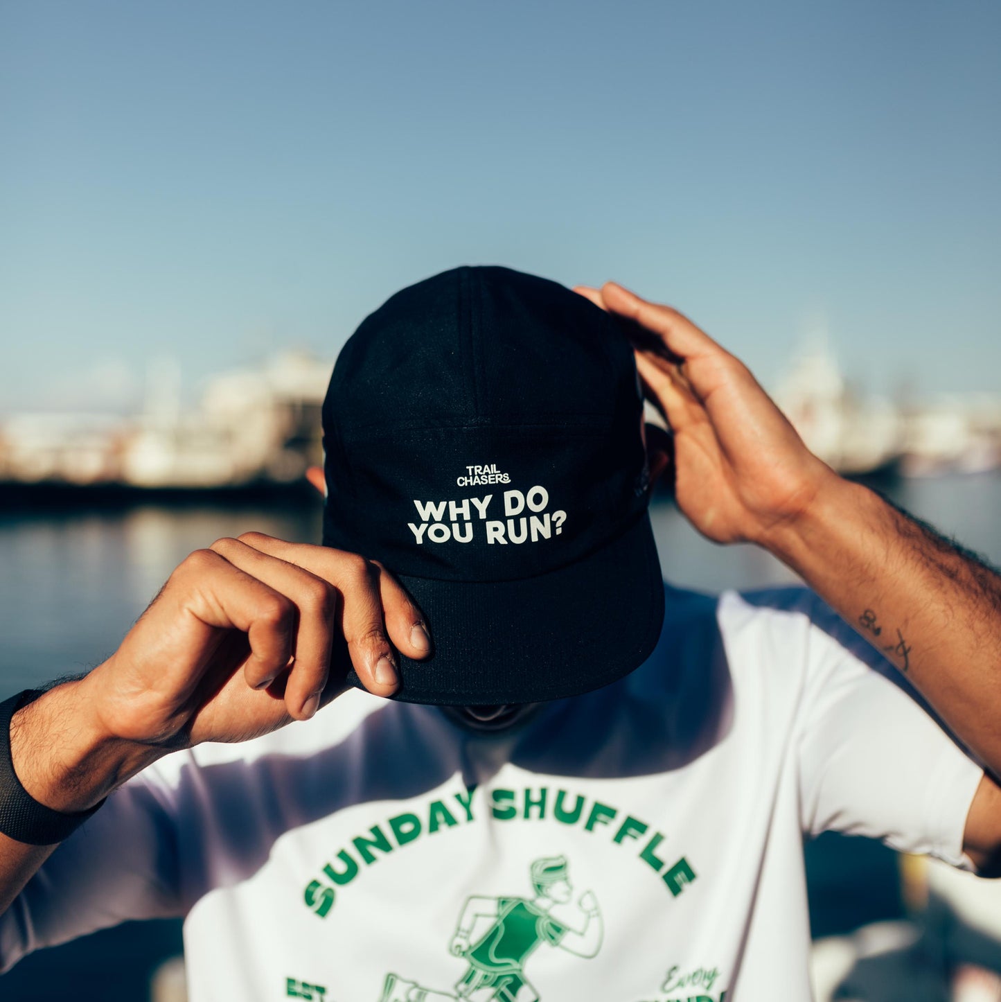 TrailChaserPod x Reegs+Ronnie: “Why I Run” Cap